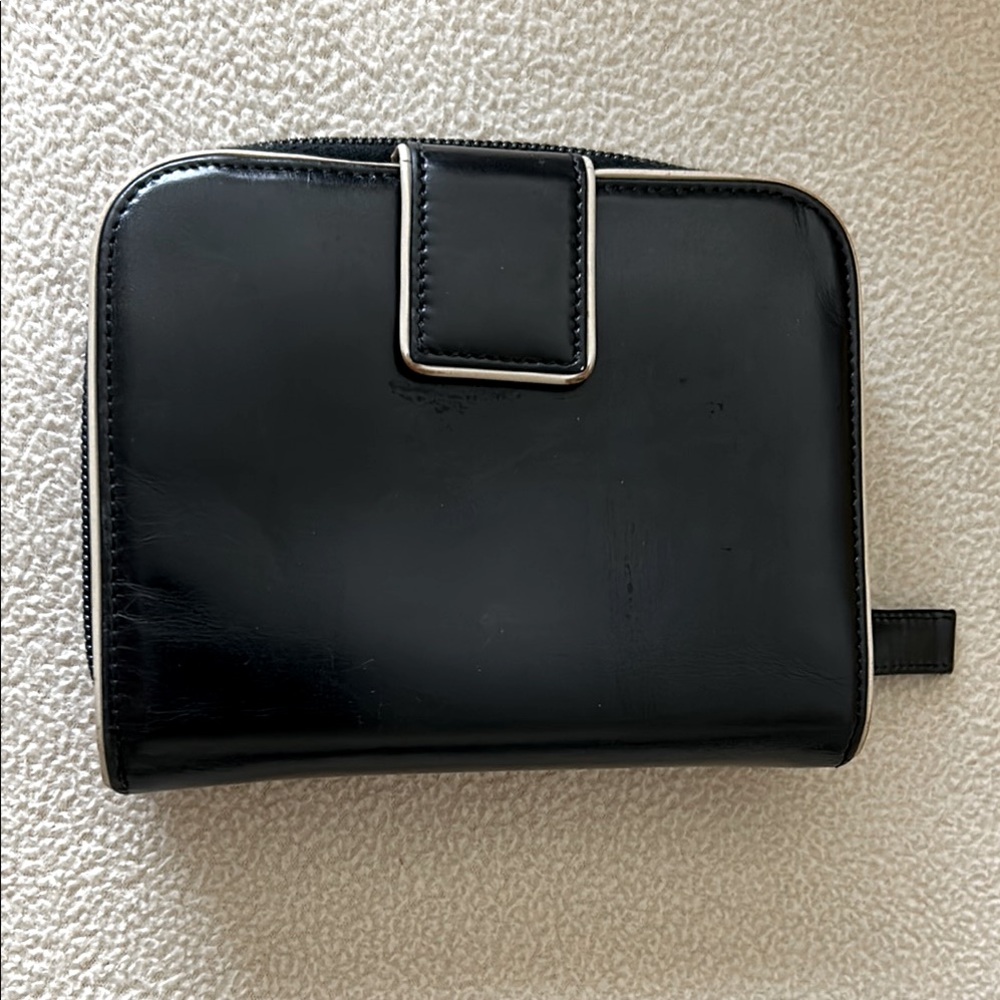 Prada Patent Leather Women’s Compact Wallet